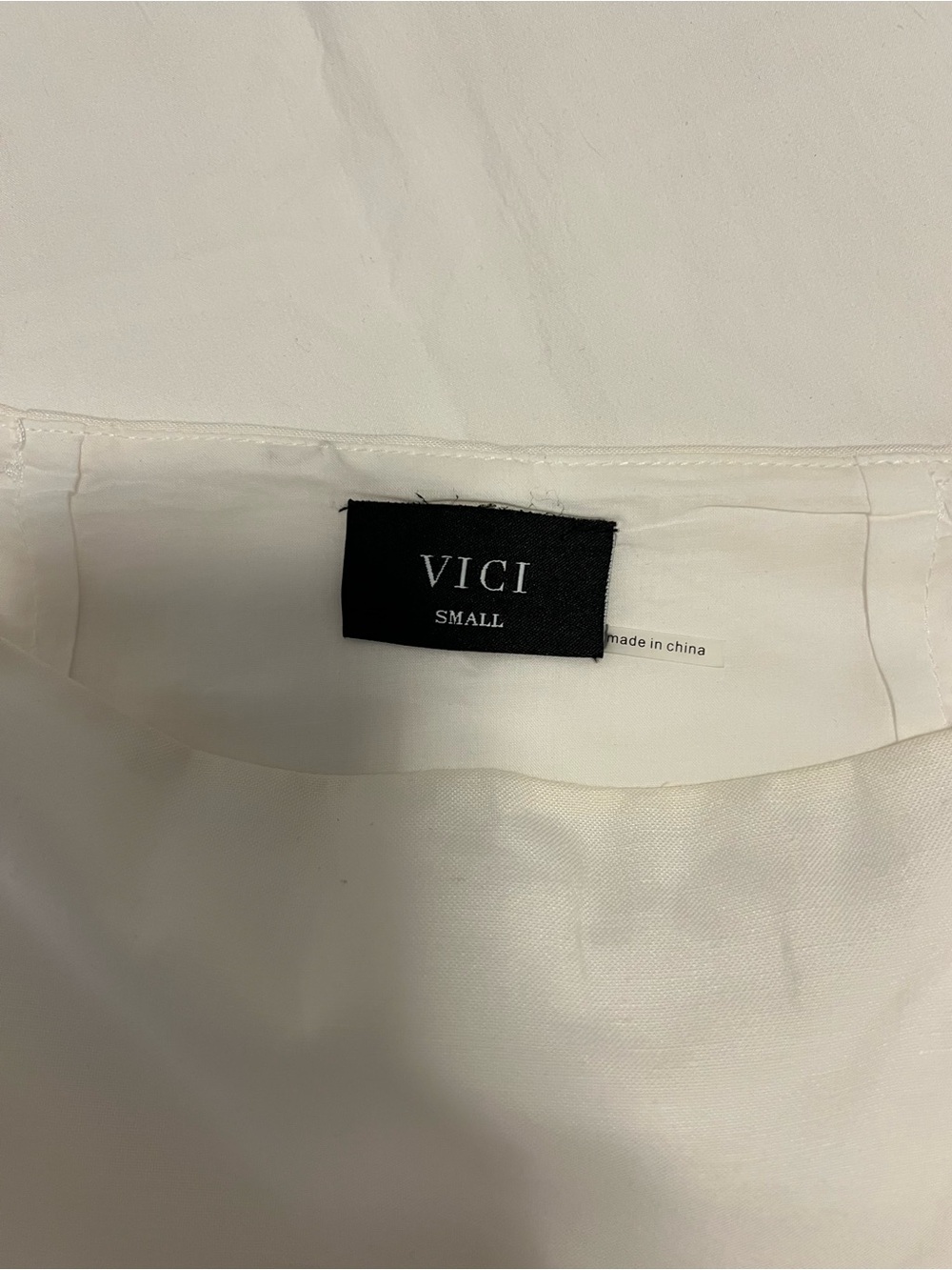 Vici White Scallop Hem Midi Skirt - Picture 12 of 14